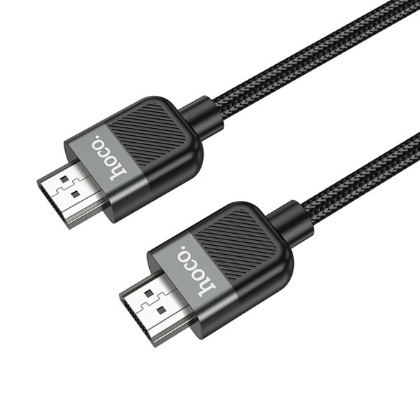 Кабель HOCO US09 Cutting-edge HDTV 2.0 4K HD data cable(L=3M) Black (6942007608978 ) 49047 фото