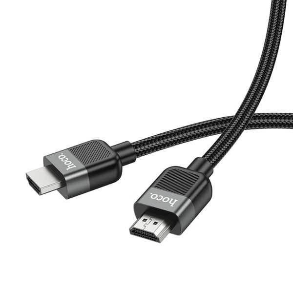 Кабель HOCO US09 Cutting-edge HDTV 2.0 4K HD data cable(L=3M) Black (6942007608978 ) 49047 фото