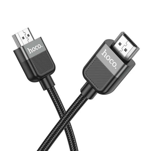 Кабель HOCO US09 Cutting-edge HDTV 2.0 4K HD data cable(L=3M) Black (6942007608978 ) 49047 фото