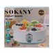 Йогуртниця електрична Sokany Yogurt Maker з баночками і таймером 2144225820 фото 5