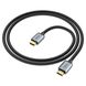 Кабель HOCO US03 HDTV 2.0 Male to Male 4K HD data cable(L=2M) Black (6931474777287) 24010 фото 1