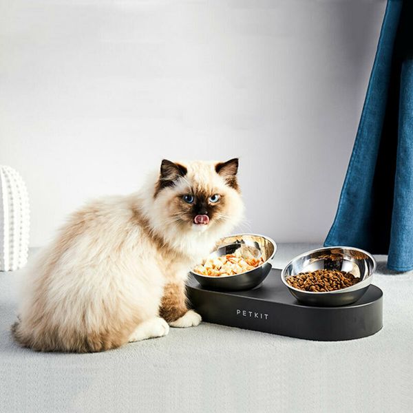 Годівниця PETKIT Fresh Nano Metal 15° Adjustable Cat Feeding Bowl (P5201) (P5201) 45017 фото