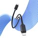 Кабель Usams US-SJ692 30W Striped Data Cable Type-C To Lightning-KY Series 1m black (SJ692USB01) 52370 фото 4