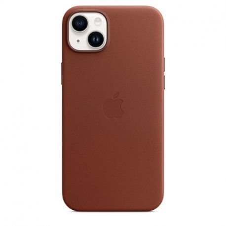 Чохол Apple iPhone 14 Plus Leather Case with MagSafe Umber (MPPD3) 00000037605 фото