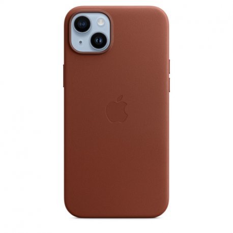 Чохол Apple iPhone 14 Plus Leather Case with MagSafe Umber (MPPD3) 00000037605 фото