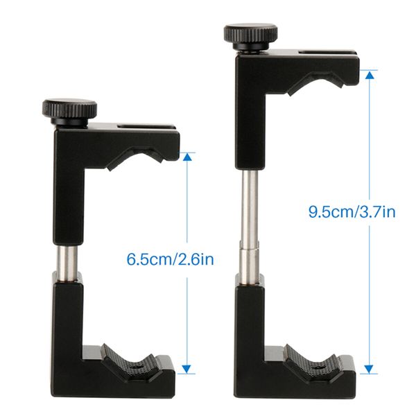 Тримач для телефону Ulanzi Vijim Iron Man II Phone Tripod Mount Black (UV-0505 ST-02) (UV-0505) 45602 фото