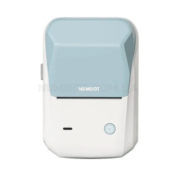 Термопринтер для друку наклейок NIIMBOT B1 Blue (1AC1222200A) (1AC1222200A) 50301 фото