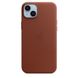 Чохол Apple iPhone 14 Plus Leather Case with MagSafe Umber (MPPD3) 00000037605 фото 1