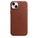 Чохол Apple iPhone 14 Plus Leather Case with MagSafe Umber (MPPD3) 00000037605 фото 3