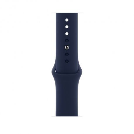 Apple Watch Series 6 44mm (GPS) Blue Aluminum Case with Deep Navy Sport Band (M00J3UL/A) 00000029294-001 фото