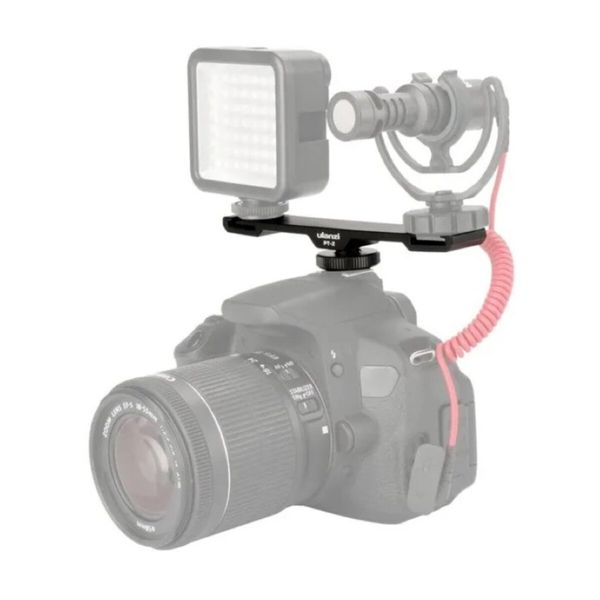 Адаптер кронштейн Ulanzi Vijim Dual Cold Shoe Mount (UV-0865 PT-2) (UV-0865) 45712 фото