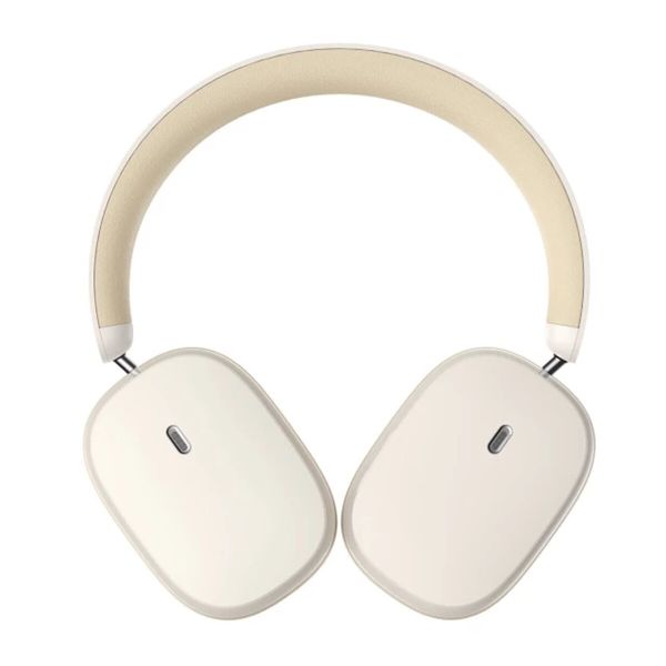 Наушники Baseus Bowie H1 Noise-Cancelling Wireless Headphones Rice White (NGTW230002) 22152 фото