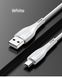 Кабель Usams US-SJ373 U38 Micro Charging and Data Cable 1m White (SJ373USB02) 22510 фото 2