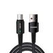 Кабель ESSAGER Sunset Type-C 6A USB charging and data Fully compatible cable 0.5m Black (EXCT-CGB01) 52114 фото 1