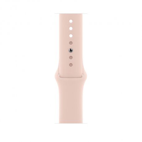 Apple Watch Series 6 44mm (GPS) Gold Aluminum Case with Pink Sand Sport Band (M00E3) 00000029210-001 фото