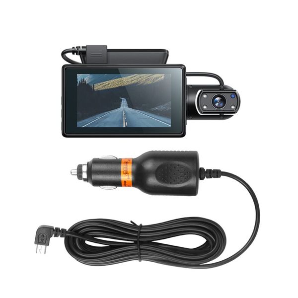 Відеореєстратор HOCO DI07 Max Driving recorder(WIFI version) Black (6931474795885) 53569 фото