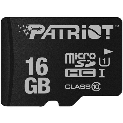 Карта пам'яті microSDHC (UHS-1) Patriot LX Series 16Gb class 10 (PSF16GMDC10) 14094 фото