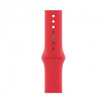 Apple Watch Series 6 44mm (GPS) Red Aluminum Case with (Product)Red Sport Band (M00M3UL/A) 00000029296-001 фото