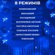 Гірлянда світлодіодна GarlandoPro 600 LED 3х3 м 16 ліній 8 режимів гірлянда водоспад Синій 1958547098 фото 8