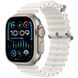 Apple Watch Ultra 2 49mm (GPS+LTE) Titanium Case with White Ocean Band (MREJ3) 00000044048-001 фото 1