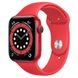 Apple Watch Series 6 44mm (GPS) Red Aluminum Case with (Product)Red Sport Band (M00M3UL/A) 00000029296-001 фото 1