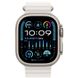 Apple Watch Ultra 2 49mm (GPS+LTE) Titanium Case with White Ocean Band (MREJ3) 00000044048-001 фото 2