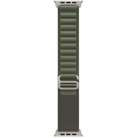 Apple Watch Ultra 49mm (GPS+LTE) Titanium Case with Green Alpine Loop - Medium (MQFN3) 00000037917-001 фото