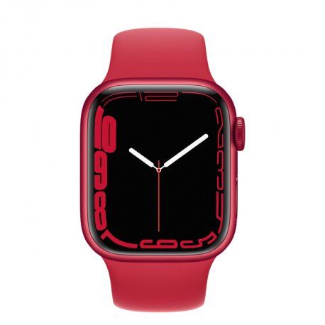 Apple Watch Series 7 41mm (GPS) (Product)Red Aluminum Case with (Product)Red Sport Band (MKN23) 00000034301-001 фото