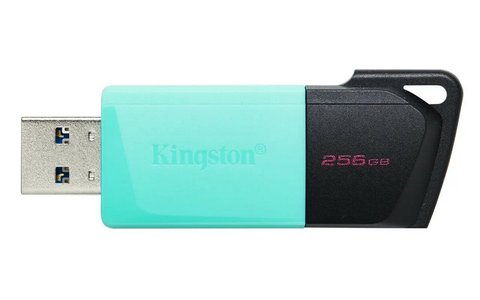 Flash Kingston USB 3.2 DT Exodia M 256GB Black/Teal (DTXM/256GB) 16103 фото