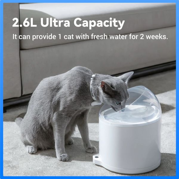 Поїлка CATLINK Wireless Pump & Ultra-Filtration Water Fountain - PURE 2 (6972884750736) 53583 фото