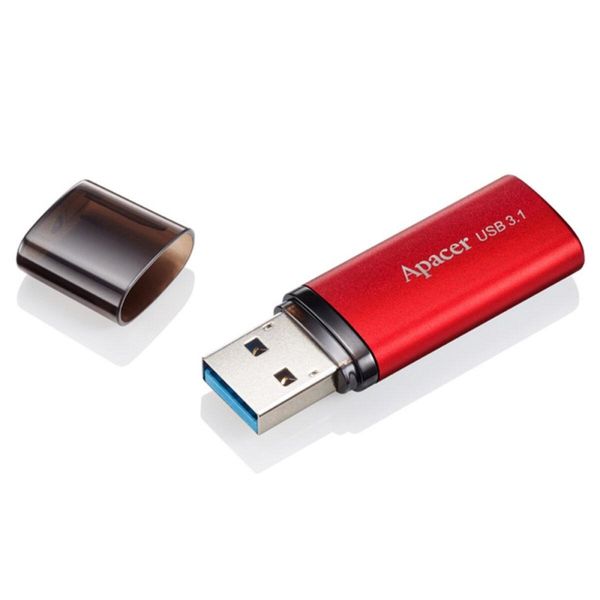 Flash Apacer USB 3.1 AH25B 256Gb Red (AP256GAH25BR-1) 39332 фото