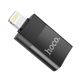 Адаптер HOCO UA17 iP Male to USB female USB2.0 adapter Black (6931474761989) 33081 фото 5