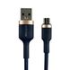 Кабель Mibrand MI-71 Metal Braided Cable USB for Micro 2.4A 1m Navy Blue (MIDC/71MNB) 24635 фото 1