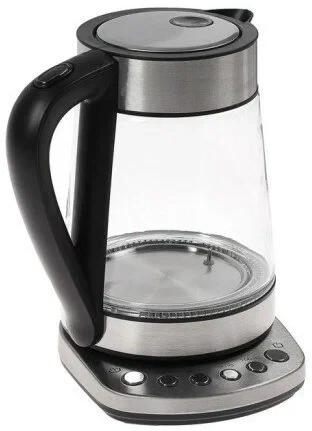 Електрочайник з підсвічуванням Sokany SK-09003 Electric Kettle 2200W 1,7l прозорий чайник 2082883238 фото