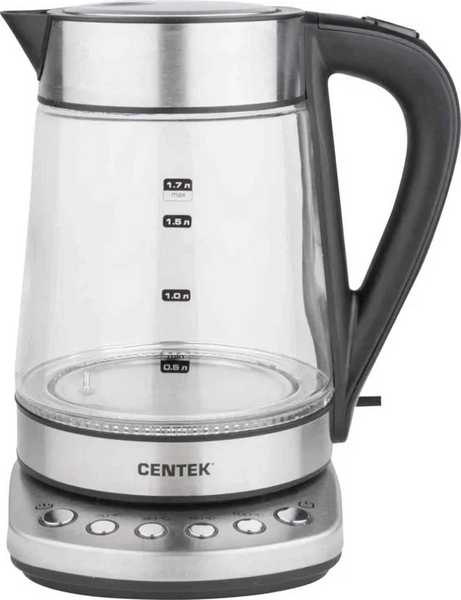 Електрочайник з підсвічуванням Sokany SK-09003 Electric Kettle 2200W 1,7l прозорий чайник 2082883238 фото