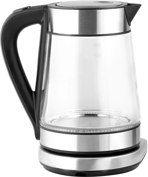 Електрочайник з підсвічуванням Sokany SK-09003 Electric Kettle 2200W 1,7l прозорий чайник 2082883238 фото