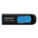 Flash A-DATA USB 3.2 UV 128 256Gb Black/Blue (AUV128-256G-RBE) 43554 фото 1