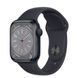 Apple Watch Series 8 41mm (GPS) Midnight Aluminum Case with Midnight Sport Band - Size S/M (MNU73) 00000038947-001 фото 1