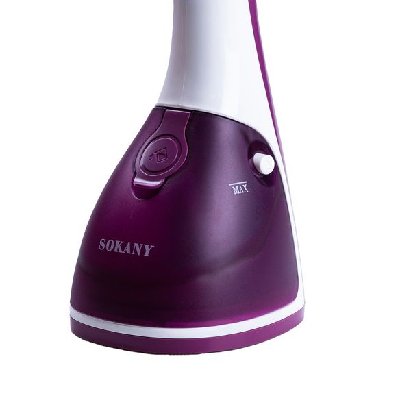 Відпарювач ручний Sokany Aj-2205BL Garment Steamer 1200W ручний відпарювач для одягу Фіолетовий 2084709633 фото