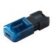 Flash Kingston USB 3.2 DT 80M 256GB Type-C Black/Blue (DT80M/256GB) 33221 фото 2