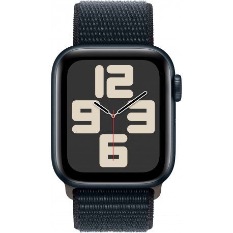 Apple Watch SE 2023 40mm (GPS) Midnight Aluminum Case with Midnight Sport Loop (MRE03QP/A) 00000044122-001 фото