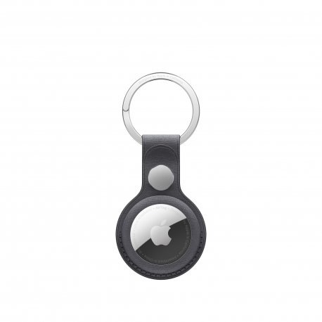 Брелок з кільцем Apple для AirTag FineWoven Key Ring Black (MT2H3) 00000046740 фото