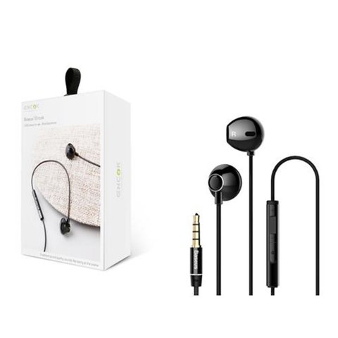 Наушники Baseus Enock H06 lateral in-ear Wire Earphone Black 3.5 mini-jack (NGH06-01) 10385 фото