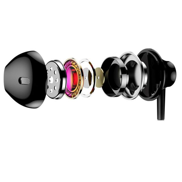 Наушники Baseus Enock H06 lateral in-ear Wire Earphone Black 3.5 mini-jack (NGH06-01) 10385 фото