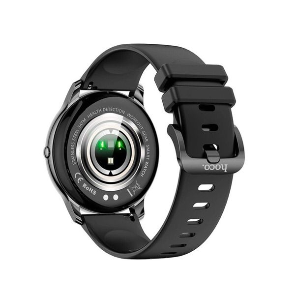 Смарт-часы HOCO Y10 AMOLED Smart sports watch Bright Metal Gray (6931474789822) 39307 фото