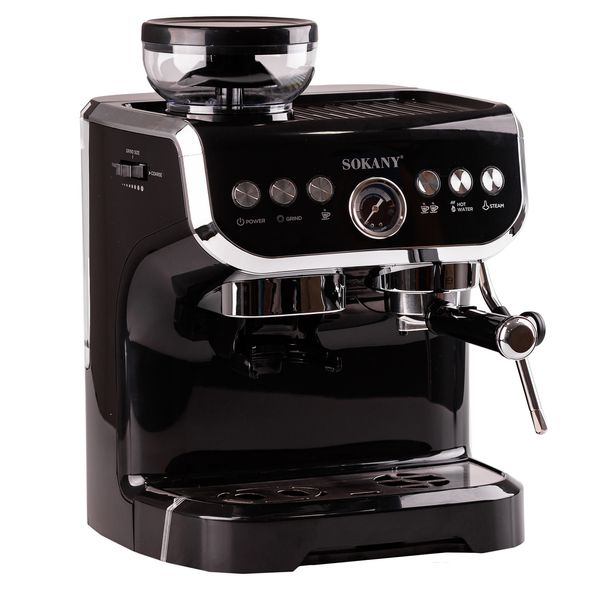 Кавомашина Sokany SK-6866 Espresso Cofee Maker 1560W 2l kofevarka 2022818529 фото