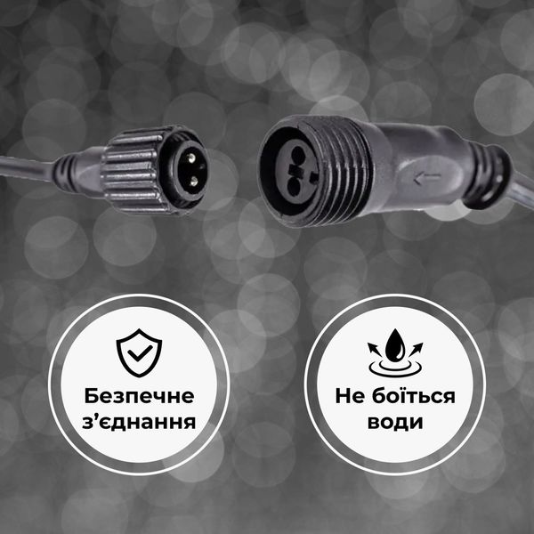 Гірлянда вулична стрічка світлодіодна Дюралайт 480 LED 16м морозостійка прозорий дріт Білий 1958948577 фото