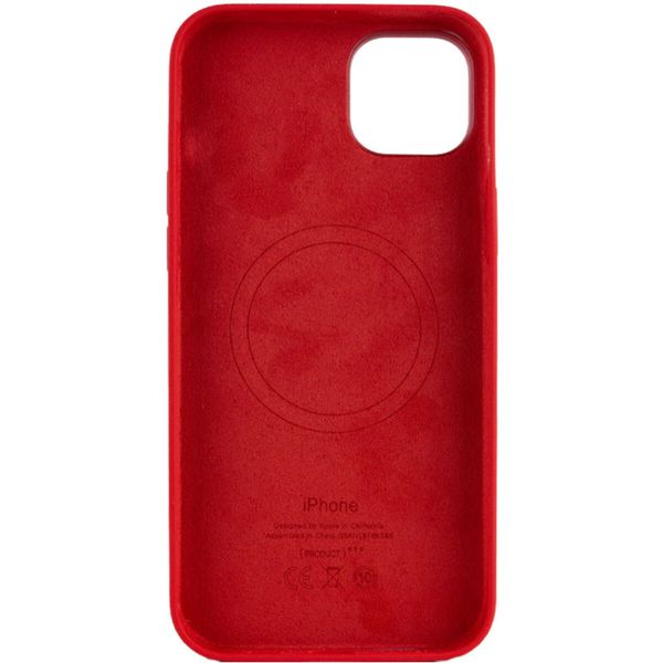 Чехол для смартфона Silicone Full Case AAA MagSafe IC для iPhone 14 Red (Orig14Red) 47212 фото