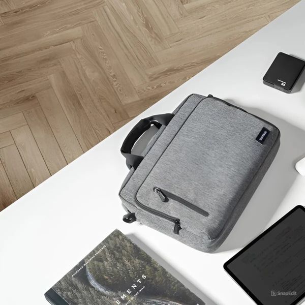 Сумка Tomtoc Navigator-A43 Laptop Briefcase Gray 15.6 Inch (A43E1G3) (A43E1G3) 52174 фото