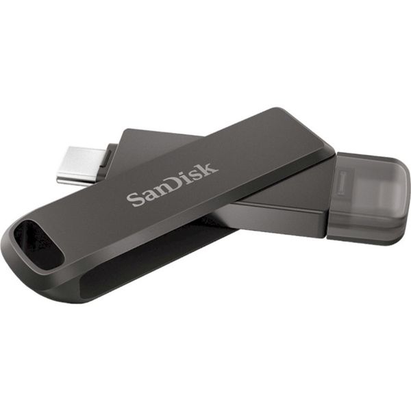 Flash SanDisk USB 3.1 iXpand Luxe 128Gb Type-C/Lightning Apple (SDIX70N-128G-GN6NE) 13700 фото